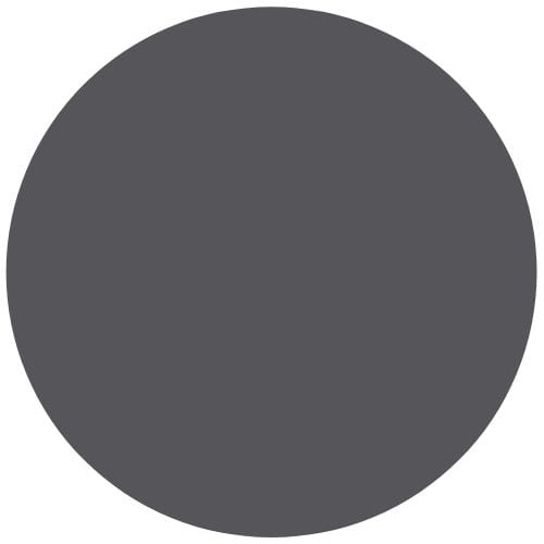 Circle with hex color 56565a -dark gray